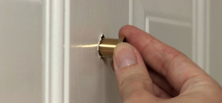 peephole door repair in Lakeland